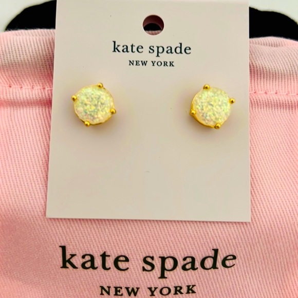 kate spade~Opal Glitter Studs / NWT / Host Pick - Picture 8 of 9